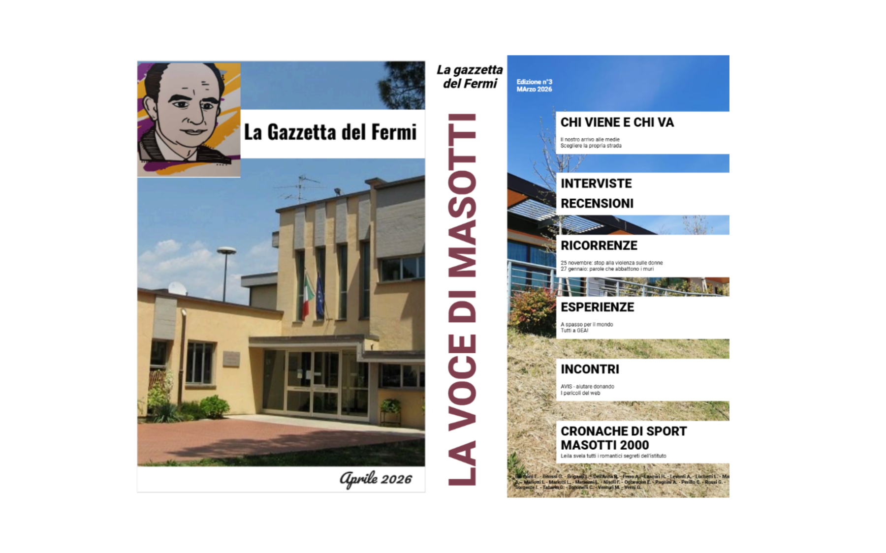 La Gazzetta del Fermi e La Voce di Masotti